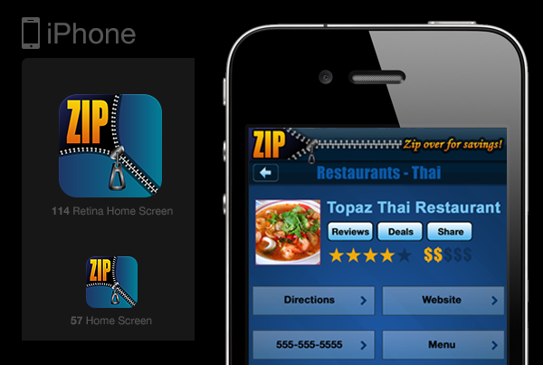 Mobile App Screen Designs